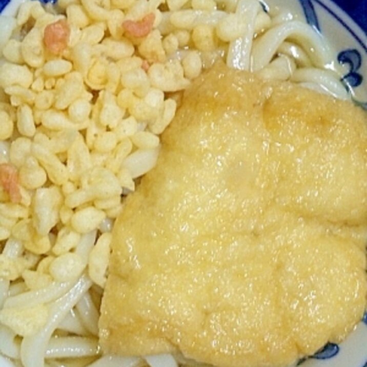 簡単マイルド！たぬききつねうどん